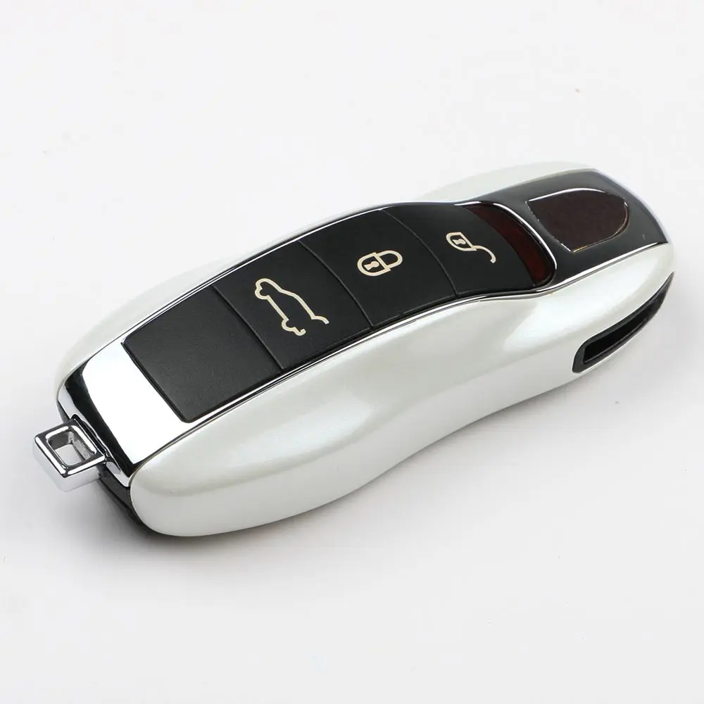 Идеально подходит для ключей автомобиля чехол ABS для Porsche Boxster 986 987 Cayman Panamera Macan Cayenne 911 970 997 981 991 92A автозапчасти - Название цвета: Option 5