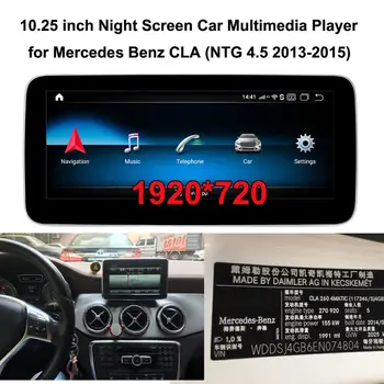 

10.25" 1920*720 Android 10.0 GPS Navigation Car Multimedia Player for Mercedes Benz CLA260 C117 X117 (2013-2015 NTG 4.5)