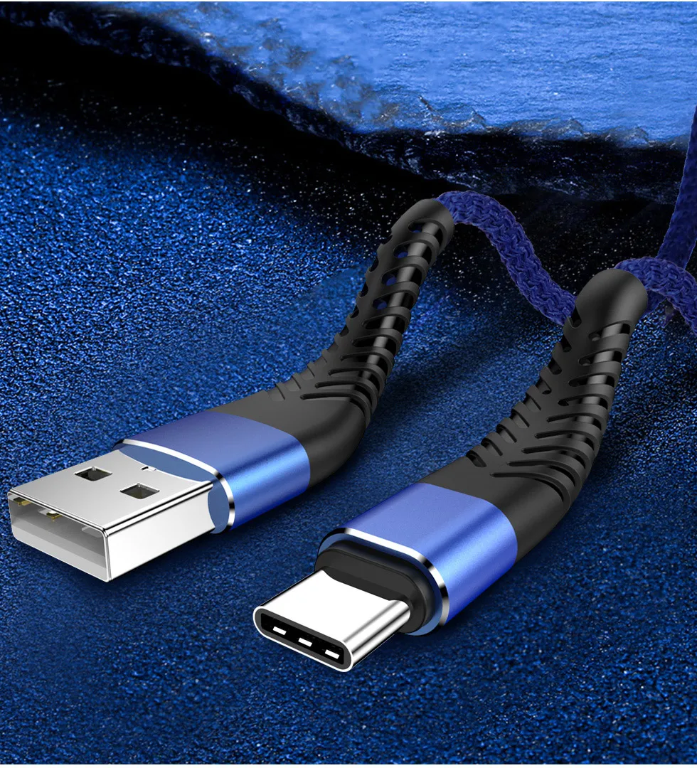 Type C Quick Charge зарядное устройство кабель для samsung huawei Oppo BLU sony Oneplus USB C свинцовый аксессуар для мобильного телефона шнур провод