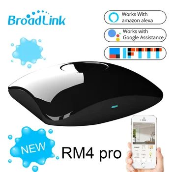 

2020 Broadlink RM4 PRO Broadlink RM4, Smart Home Automation WiFi IR RF Universal Remote Controller Works With Alexa Google Home