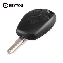 KEYYOU – coque de clé télécommande à 3 boutons F ou Renault, 3 boutons, livraison gratuite