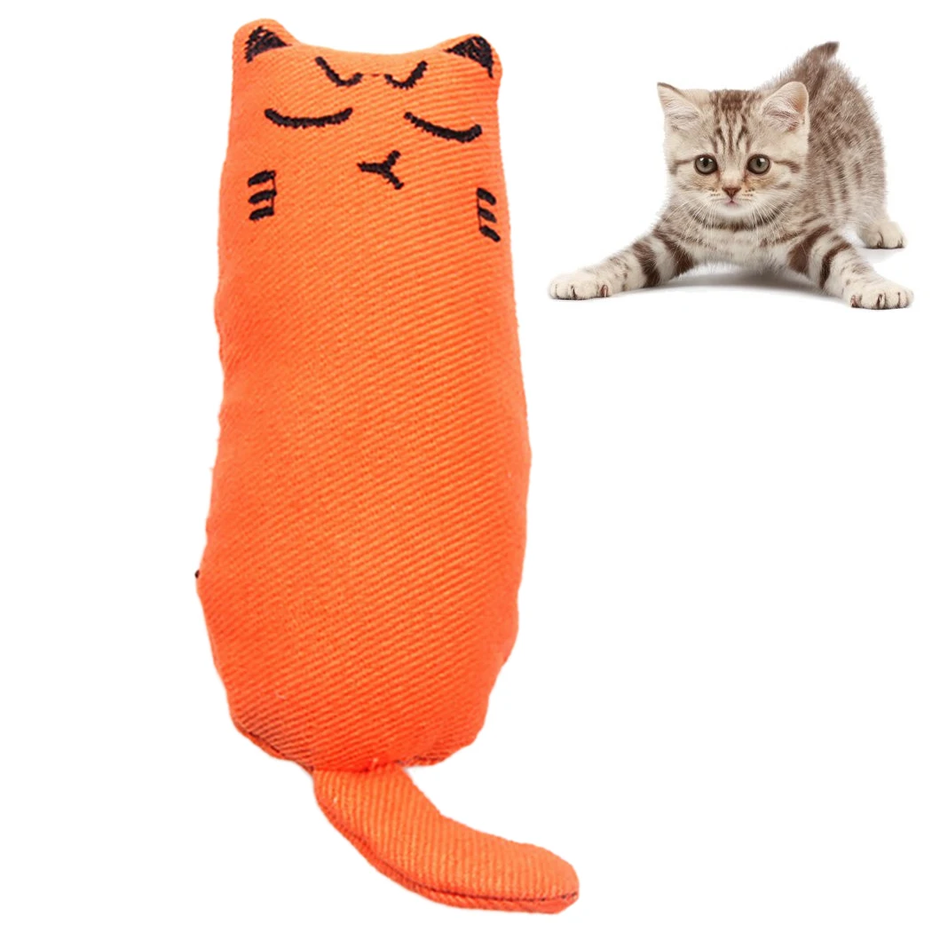 Игрушки для котов, Мультяшные милые устойчивые к укусам кошки, кошачья мята, игрушка котенок, Интерактивная игрушка, товары для домашних животных, игрушки для кошек, котенок, сувениры - Цвет: 6