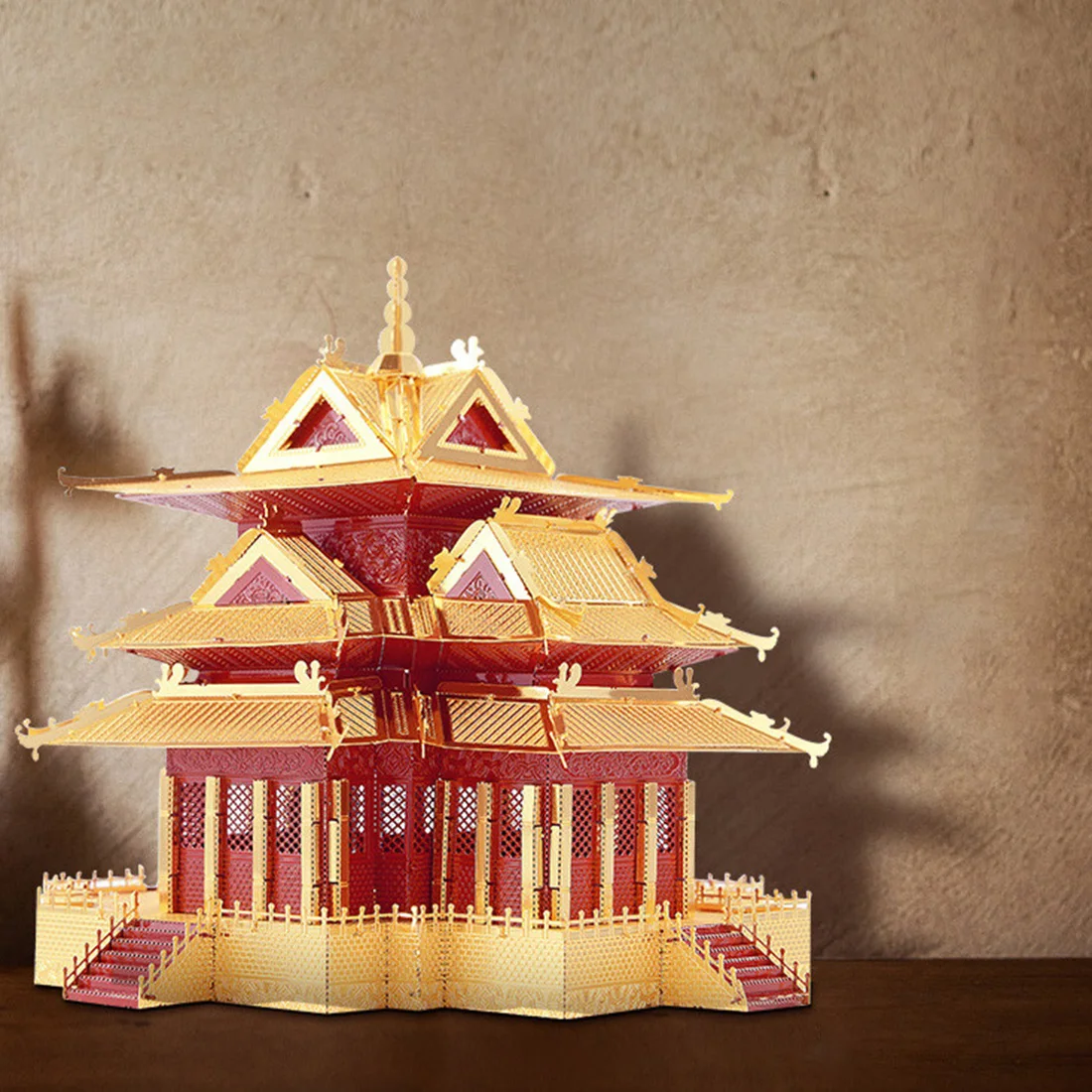 Сторожевая Башня из блокированного города, строительные модели, наборы, DIY 3D металлические пазлы, сборная игрушка, модель, обучающая игрушка для детей
