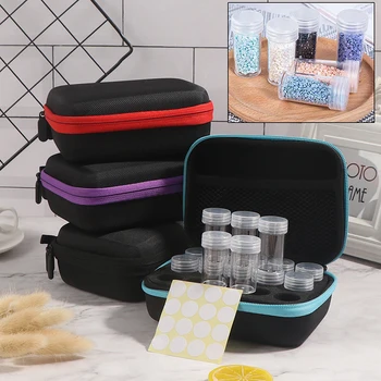 

15 Bottles Bottles Diamond Painting Accessories Container Storage Bag diamant painting Carry Case Holder Daimond painting Box