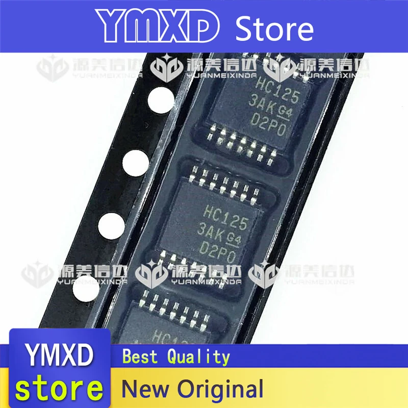 

10 шт./лот, новый оригинальный микросхема SN74HC125PWR HC125 TSSOP14 logic chip в наличии
