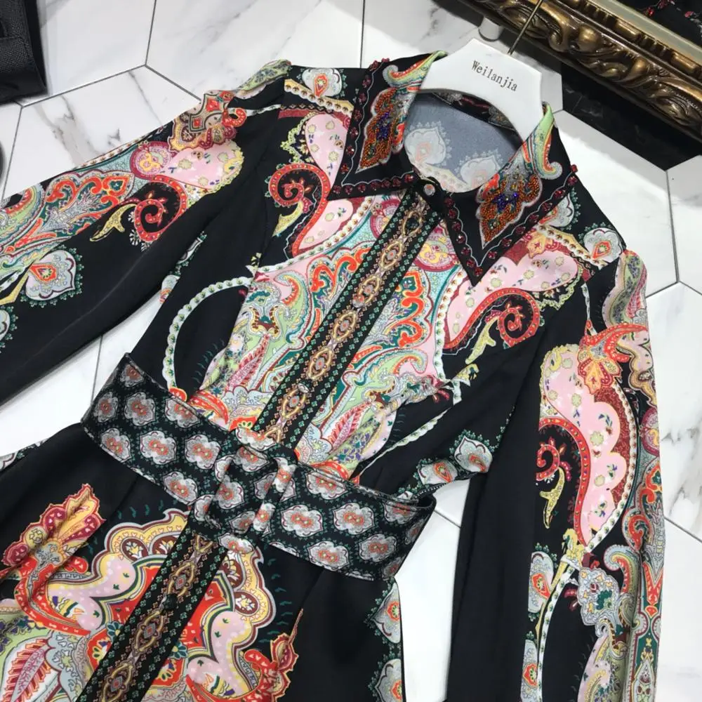 Новое Женское летнее платье с цветочным рисунком, женское пляжное повседневное праздничное платье для женщин, синее шифоновое платье с цветочным рисунком для женщин