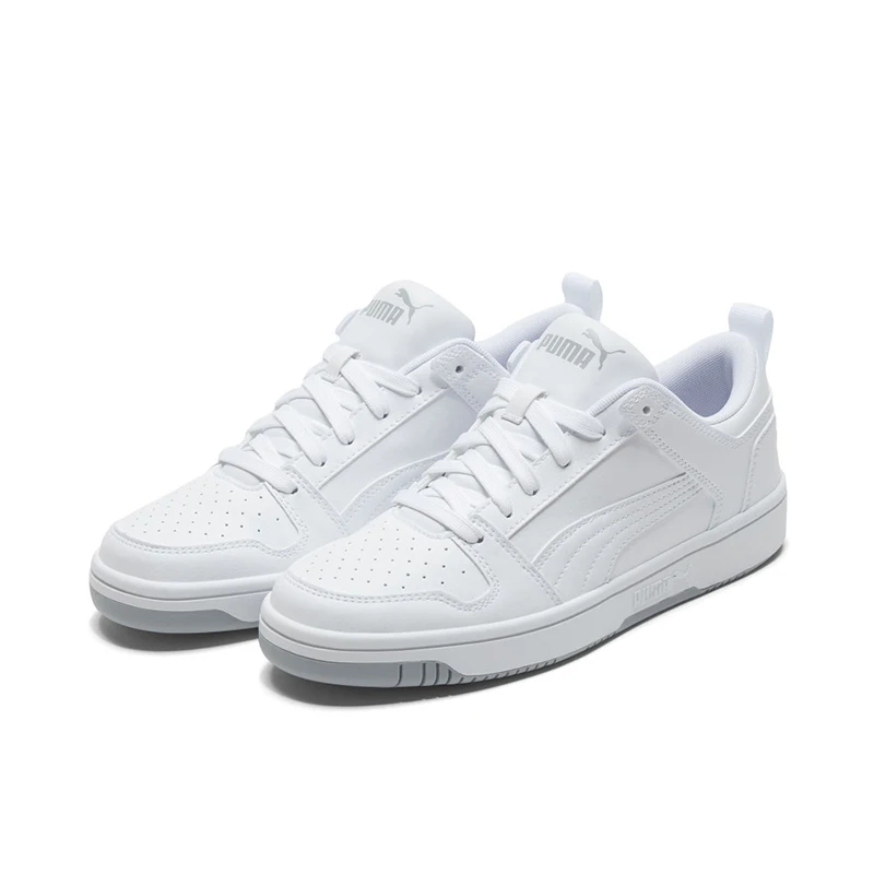 Оригинальная Puma отскок простоя короче спереди и длиннее сзади) SL унисекс Для мужчин's и Для женщин Скейтбординг обувь для отдыха; кроссовки с закрытым верхом Новые поступления 369866-01