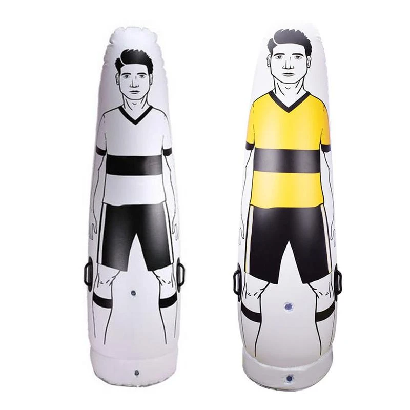 Portable Football Inflatable Column Human Wall Free Kick Positioning Training Equipment Football Simulation Water Injection And Soccers Aliexpress