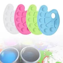 Детская пластиковая палитра «сделай сам», граффити, товары для рукоделия, палитра, канцелярский инструмент, краски, школьные принадлежности U3E1