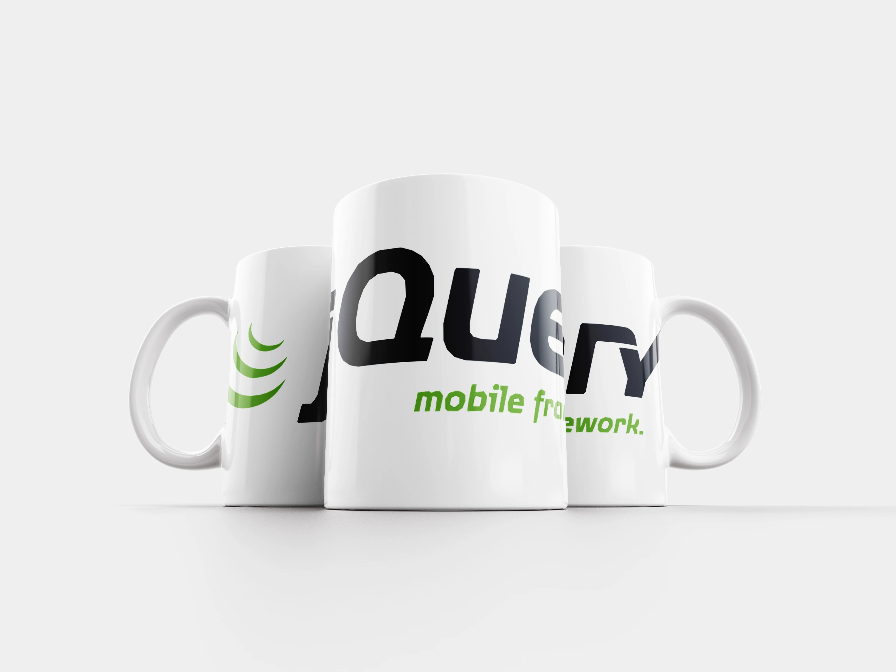 Mug "JQuery, Logo, JQuery Mobile" 320 Ml Mug JQuery Logo JQuery Mobile| | -  AliExpress
