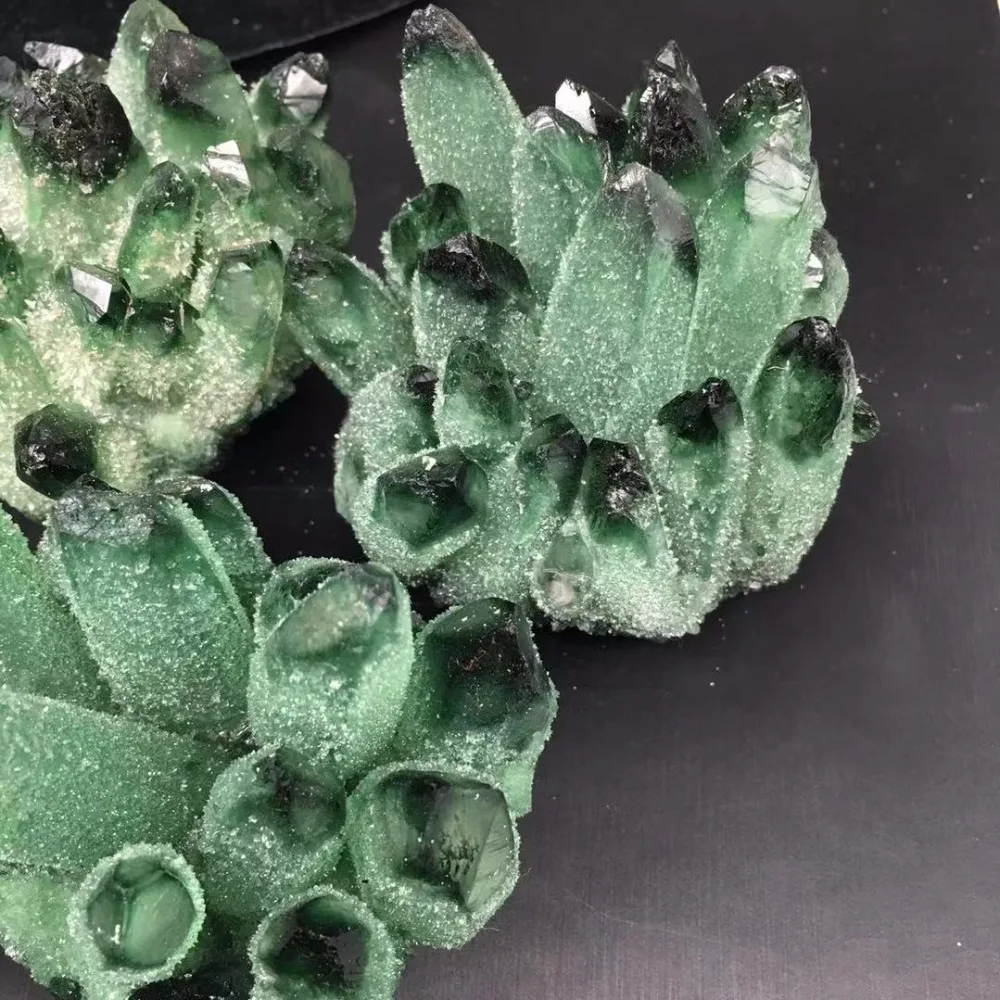 green crystals cluster (5)