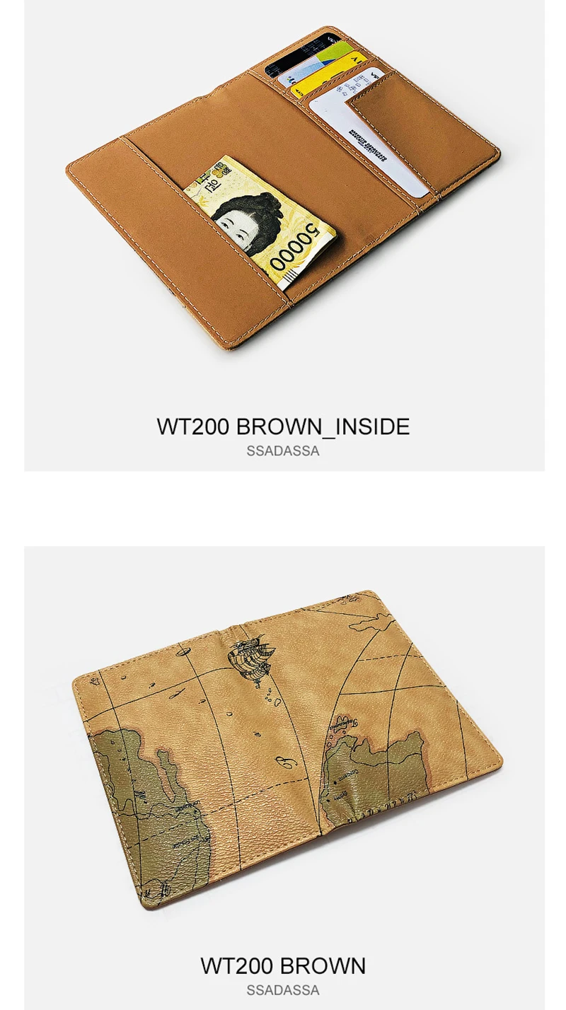 Мужская и wo Мужская карточная посылка, набор для паспорта, Мужская Т-образная посылка, карта для путешествий, Мужская креативная ручная переносная для паспорта