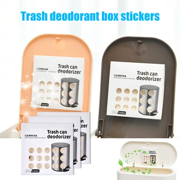 

5/10pcs Trash Can Smell Remover Air Freshening Smell Removal Case Aromatherapy Box Trash deodorant box stickers @LS