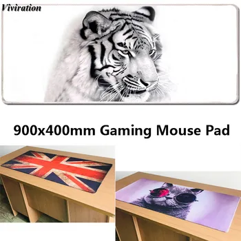 

Tiger Printing Computer Keyboard Mouse Pad Mat 2020 The Most Popular Mens Boys Gaming Mousepad For Counter-Strike Starling Game