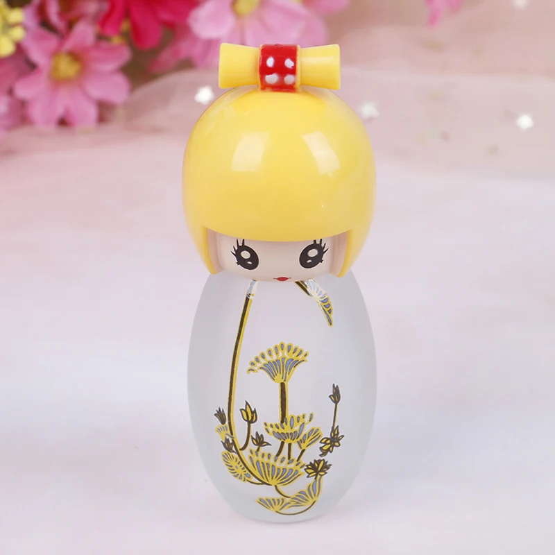 1pc Empty Puppets Spray bottle 20 ML Cute Puppets Portable Glass Refillable Perfume Bottle With Spray Parfum Case For Traveler
