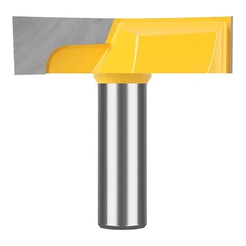 

1/2 Inch Shank Bottom Cleaning Router Bit Mortising Bit Slab Flattening Woodworking Milling Cutter for Wood Table Polishing 12