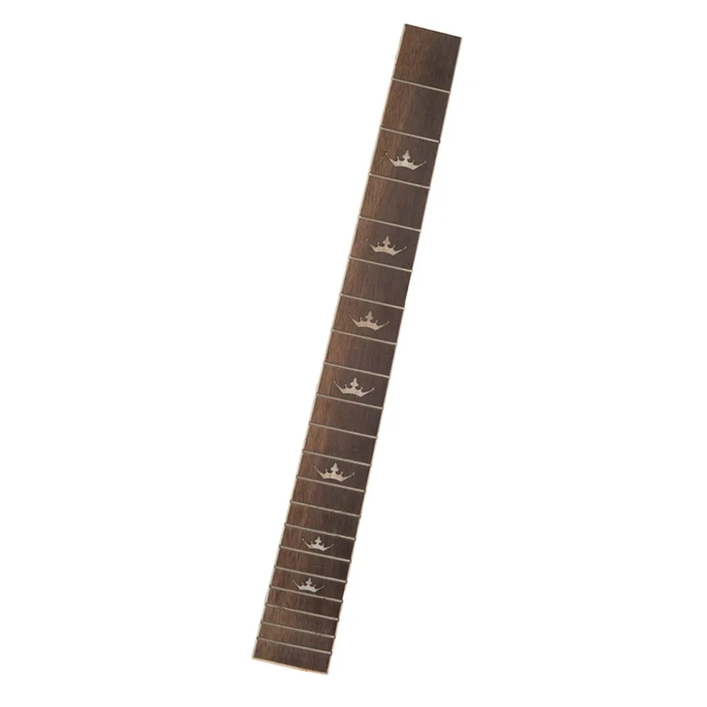 Guitar Neck Fretboard Wooden for 41'' Acoustic Folk Guitar Parts Replacement