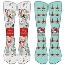 Носки с носком; рождественские женские и мужские носки; Новое поступление; карнавальные Повседневные носки; Милые Дышащие длинные носки унисекс; Sokken Skarpetki