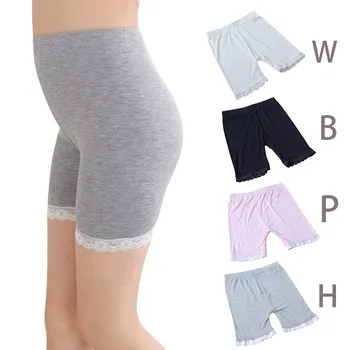 

Baby Girls Lace Design Calf-Length Pants Cotton Stretch Summer Shorts Leggings