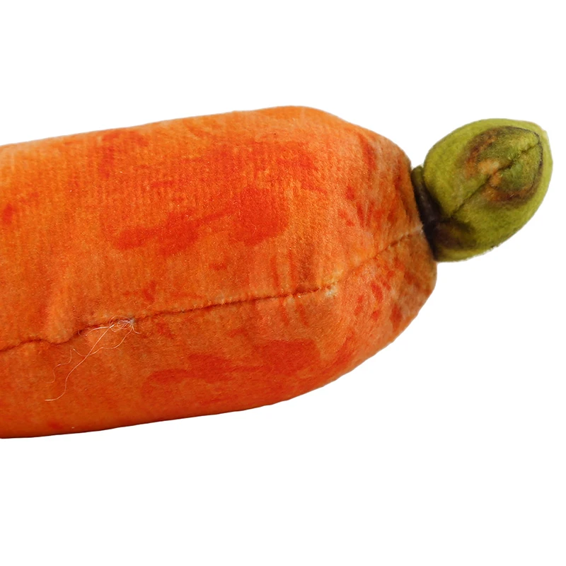 Pet Dog Toy Plush Canvas Bite Toys Catnip Dog Cite Vocal Creative Simulation Vegetable Chicken Bone Toy Chew Squeak Toy