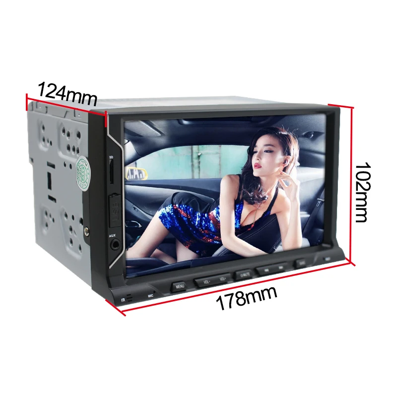 Best 7 Inch 2 Din Android 8.1 Car Radio Eight Core 4G+64G Car MP5 Player GPS Navigation Bluetooth Radio 4 Best 7 Inch 2 Din Android 8.1 Car Radio Eight Core 4G+64G Car MP5 Player GPS Navigation Bluetooth Radio 4