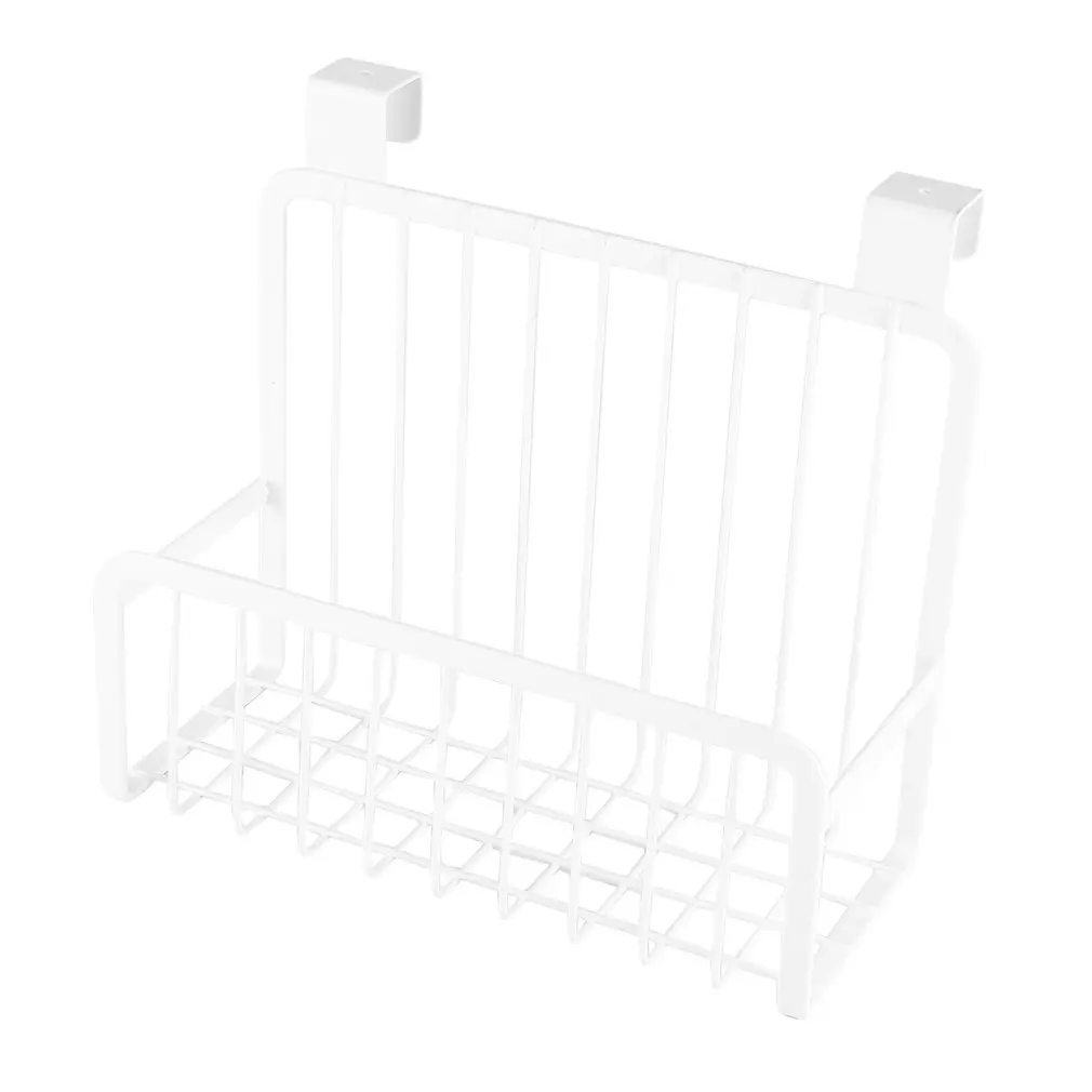 Kitchen Cabinet Hanging Rack Iron Shelves Hanging Wire Basket Storage Organizer Kitchen Closet Office White Hanging Holder Kitchen Cabinet Hanging Rack Iron Shelves Hanging Wire Basket Storage Organizer Kitchen Closet Office White Hanging Holder