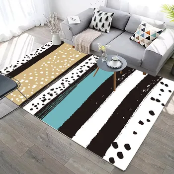 

ins Nordic carpet living room simple modern big coffee table carpet balcony full bed bedside thin mat bedroom customization