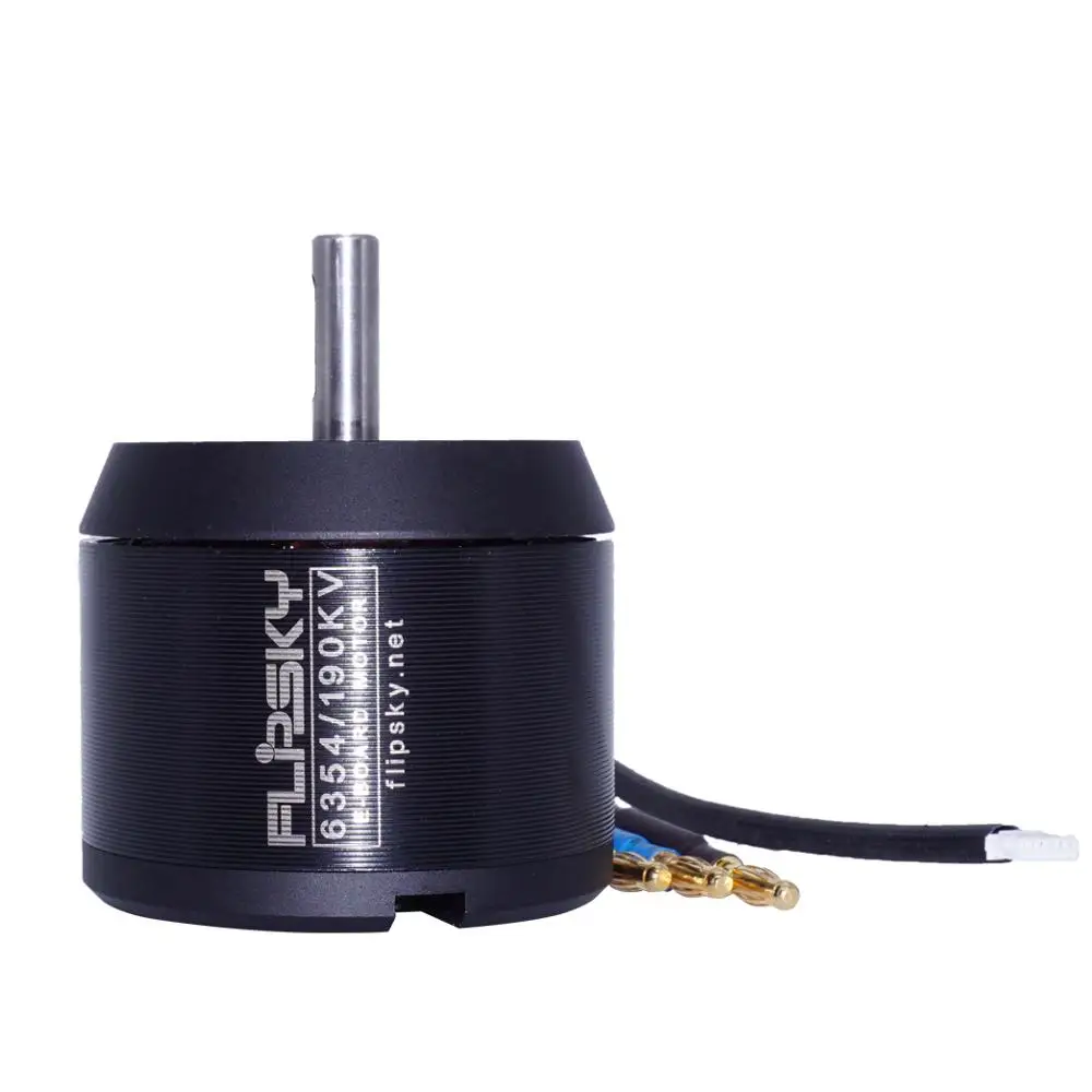 motor only 3-12S Outrunner BLDC Belt Motor 6354 190KV 2450W for Electric Skateboard/Balancing Scooter Sensored motor Flipsky - Цвет: motor only