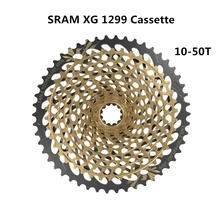 SRAM XX1 Орел кассета 12 Скоростей XG 1299 Запчасти для горного и дорожного велосипеда свободного хода 12s MTB дорожный велосипед 10-50T Золотая кассета