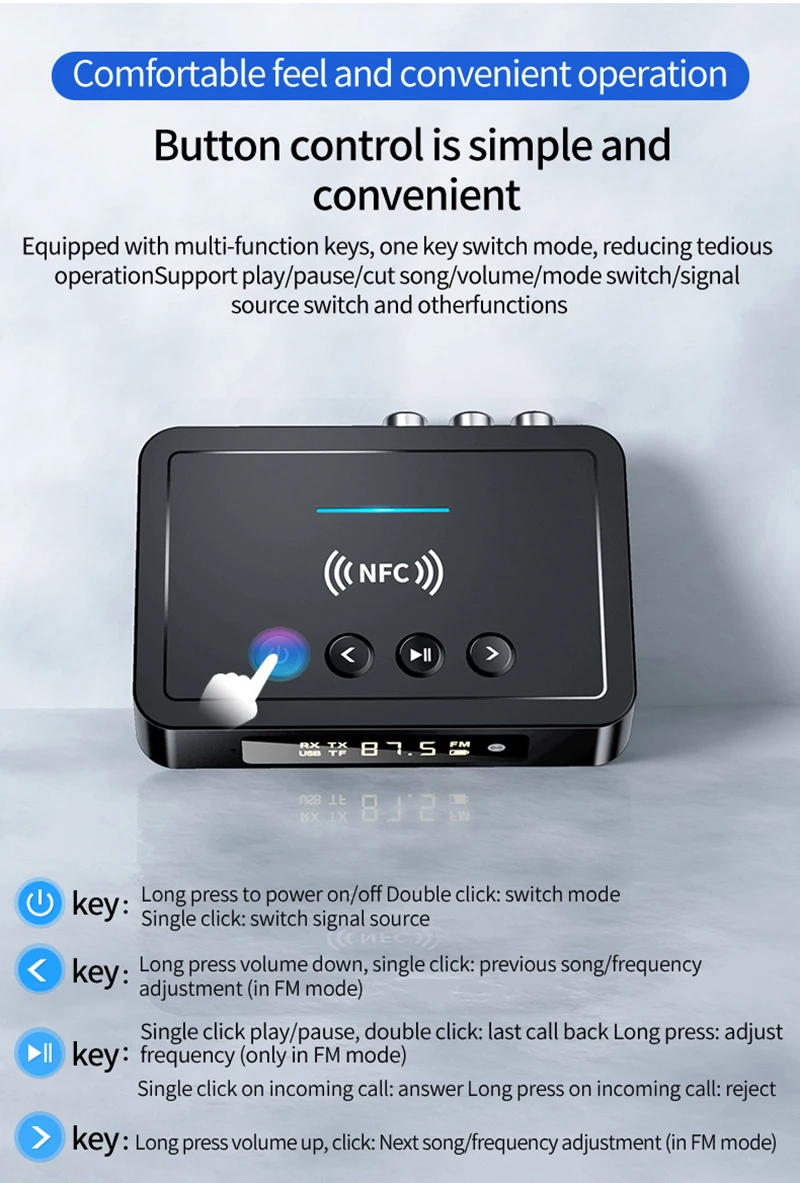 Disco, USB, FM, Display Digital LED, Microfone HD