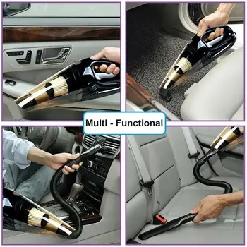 

12V Handheld Vacuum Cordless,Powerful Cyclone Suction Vacuum Using Easy Portable Cleaner Rechargeable X9M2