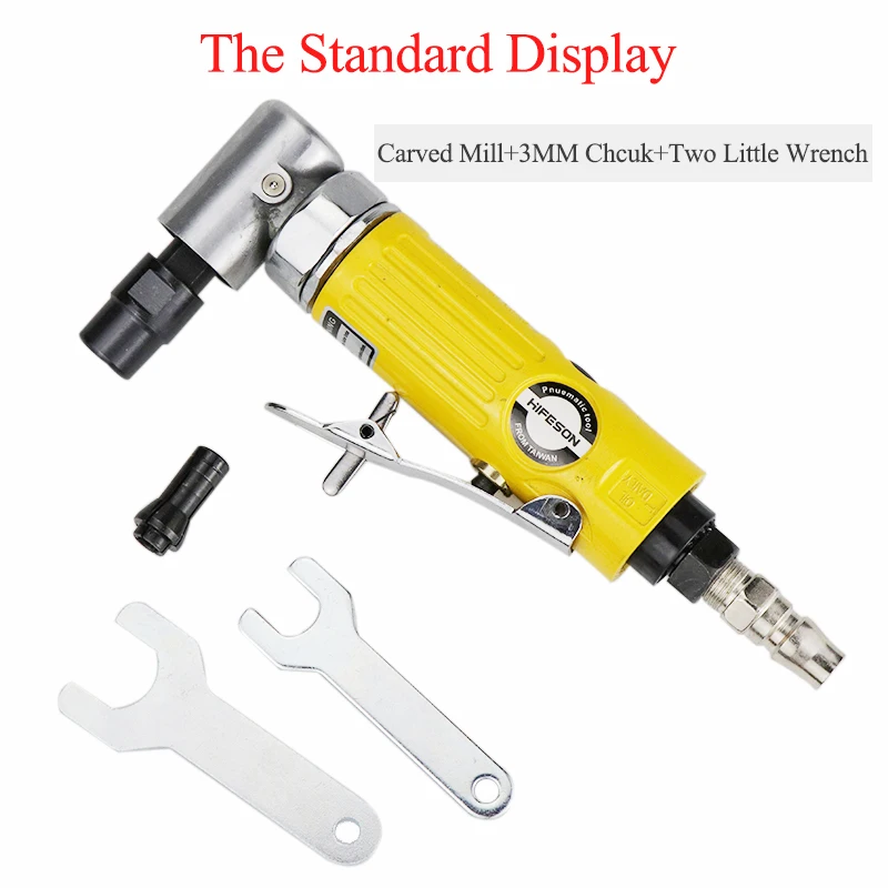 HIFESON Pneumatic 80M Die Grinder Air Die Grinder Grinding Mill Engraving Tool Polishing Machine for Pneumatic Tools