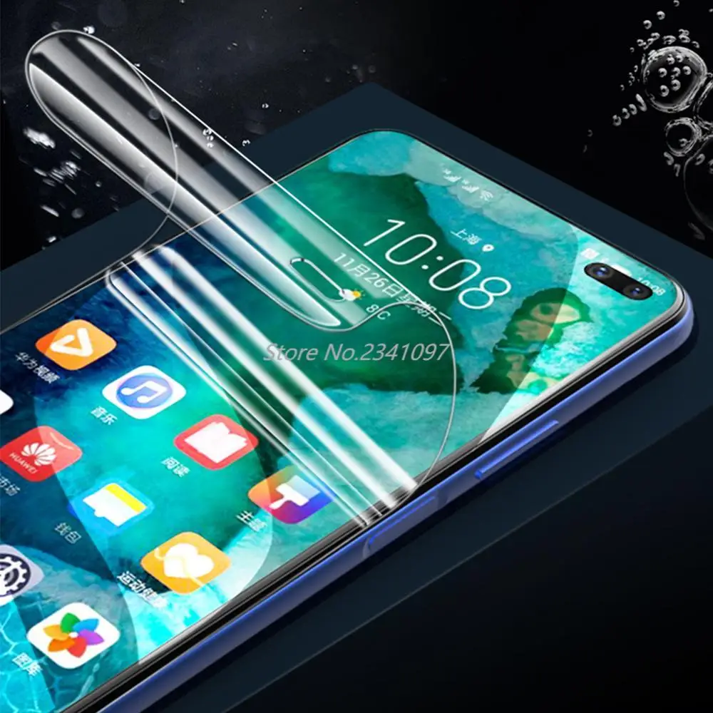 Мягкая Гидрогелевая пленка 11D Защитная для экрана Xiaomi Pocophone POCO F2 Pro X2 полное