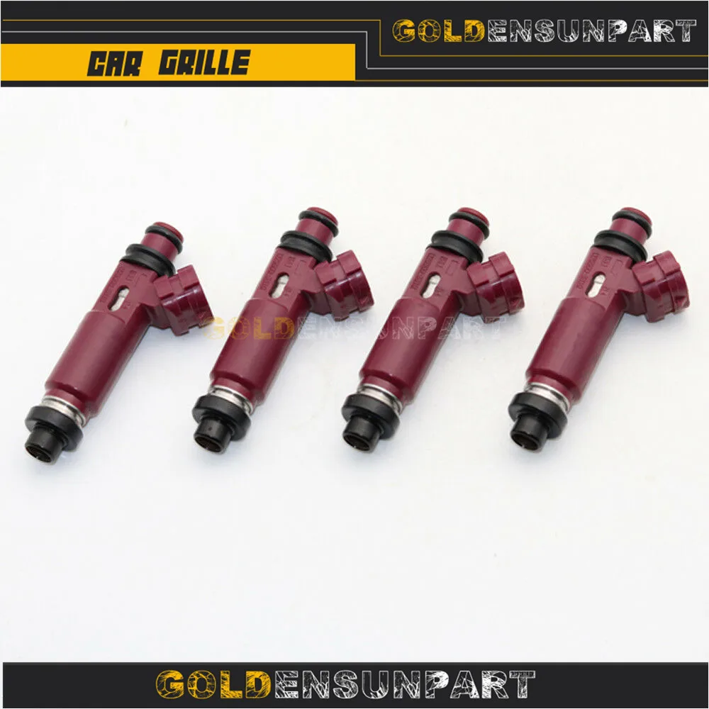 4 шт сопла форсунки 195500-3310 для Mazda Miata 1999-2000 1.8L-L4 1955003310 BP4W-13-250 FJ584 842-12201 M666 4G1402