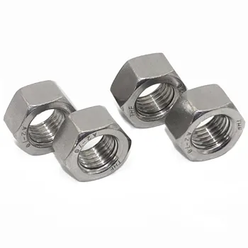 

Hex Nut 10pcs 1/2"-13 Thread Size, ASTM F594,18-8 Stainless Steel