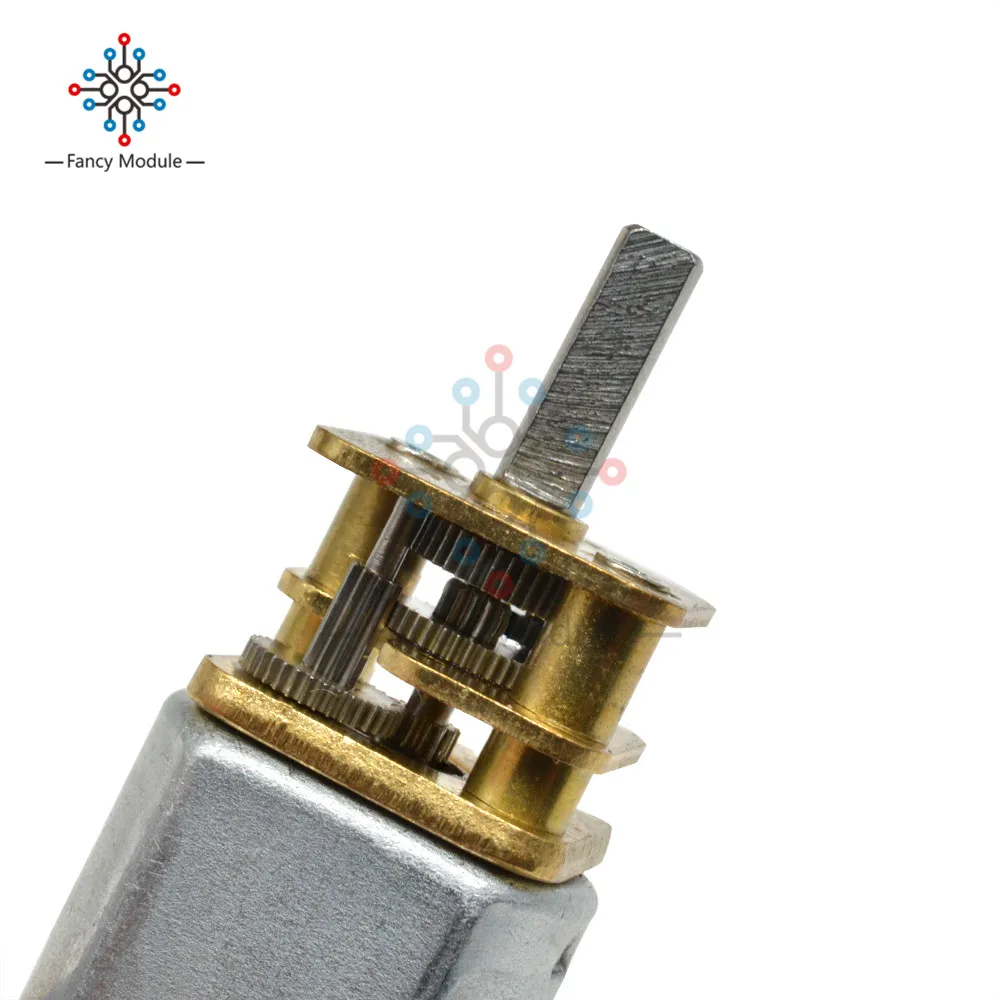 Diymore DC мотор-редуктор DC 12V 65MA 13GA 100RPM двигатель с редуктором для умные автомобили электрические игрушки