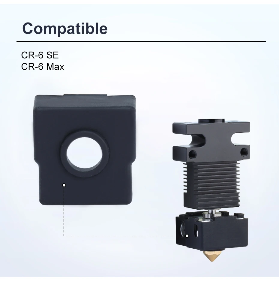 Trianglelab CR6 SE Silicone Sock Compatible With CR6 SE CR6 MAX HEATBLOCK Cr-6 SE SOCKS thermal print head