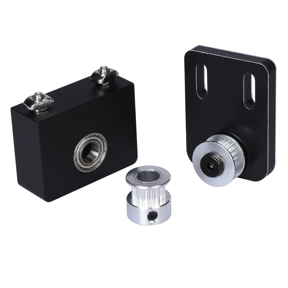 Z axis Upgrade Kit алюминиевый профиль одиночный двойной Натяжной комплект натяжных роликов подшипник кронштейн 3d части принтера для CR10 Ender3 двигателя