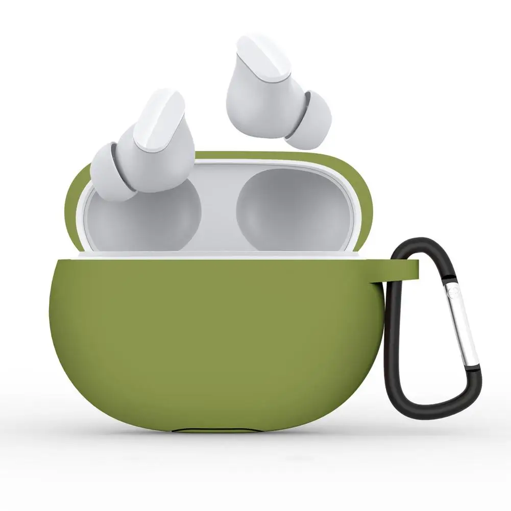 2021 Adatto Per Beat Studio Buds Custodia Protettiva Wireless Bt Headset Custodia Morbida In Silicone Con Portachiavi