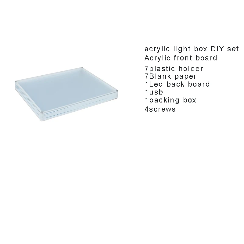 DIY set acrylic