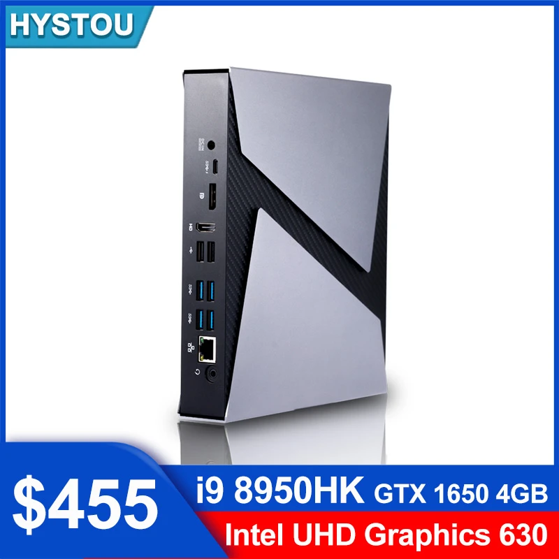 Hystou New Gaming Pc I9 90h 50hk Gtx 1650 4ghd Dual Graphics 2 Ddr4 Slot Bt4 0 Desktop Windows10 Mini Pc Wifi Mini Pc Aliexpress