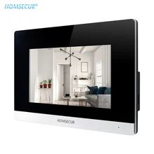 HOMSECUR " видео домофон монитор с сенсорным экраном поверхностное крепление поддерживается BM716IP-S для Wi-Fi IP видео домофон система