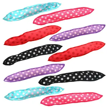 

30PCS Foam DIY Styling Large Wavy Sponge Adorable Dot Pattern Hair Curlers Hair Rollers for Girls Women