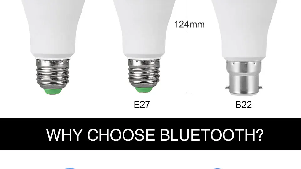 New Wireless Bluetooth Smart Bulb LED 15W RGB Magic Lamp E27 Color Change Light Bulb Smart Home Lighting Compatible IOS Android-2_03