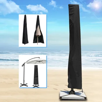 

1.9M Heavy Duty Large Umbrella Parasol Waterproof Cover Garden Outdoor Furniture