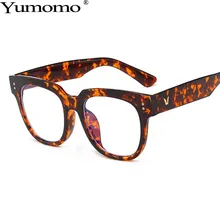 Оправа для очков в стиле ретро Женская индивидуальность ногтей черная Толстая рамка анти-синее излучение женское плоское зеркало UV400 очки оттенки Oculus