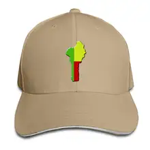 Унисекс флаг Бенина карта Мода Бейсболка с козырьком кепки для путешествий/спорта