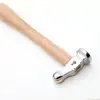 Creative Hammer Mini Wooden Hammer Stainless Steel Jewelry Round HeadgoldsmithMultifunctional Manual DIY Hammer For Leather ► Photo 3/4