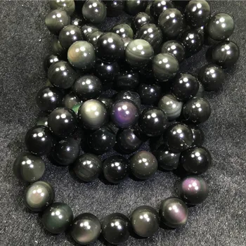 

Natural color obsidian bracelet female crystal jewelry bracelet