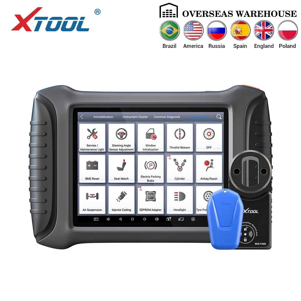 X100 PAD2 OBD2 инструмента диагностики с 4th и 5th Immo auto Key Программист все специальные